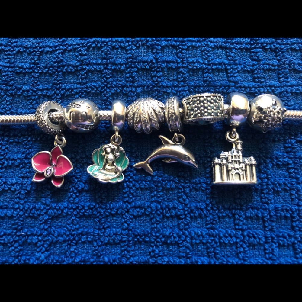 Pandora bracelets and charms